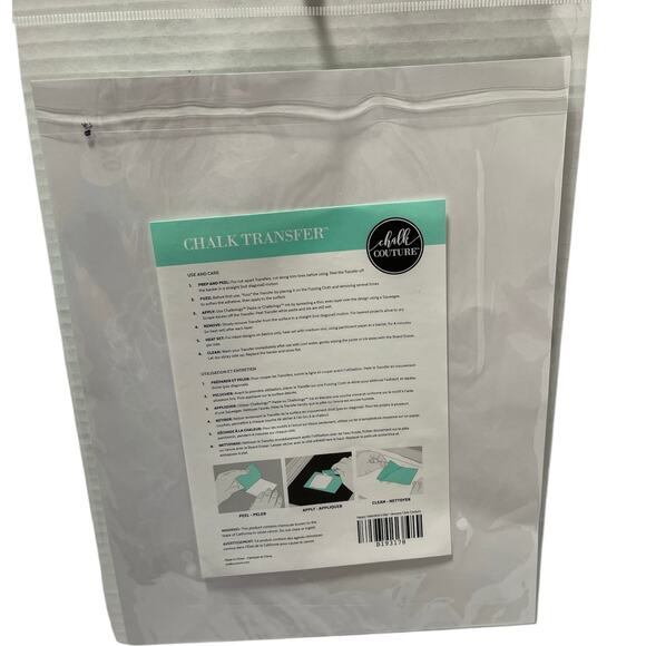 New‎ Chalk Couture LOVE   8.5 x 11 Reusable  Transfer - Picture 5 of 5